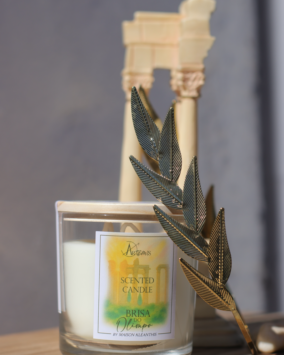 Vela aromática Brisa do Olimpo – Alecrim Revitalizante (180g)