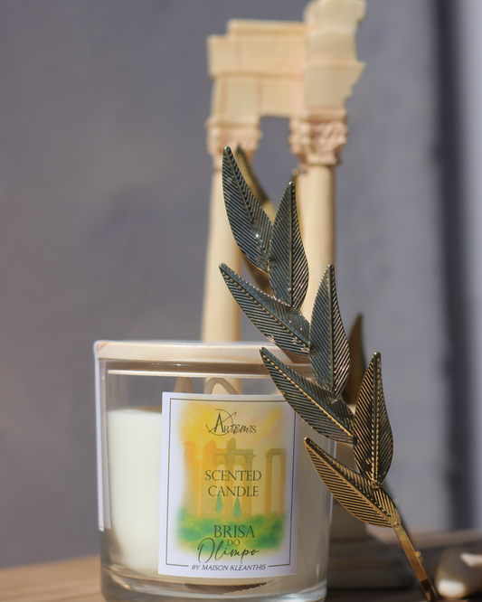 Vela aromática Brisa do Olimpo – Alecrim Revitalizante (180g)