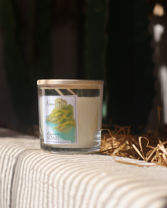 Vela aromática Afaia´s Island – Flor de figo suavizante  (180g)