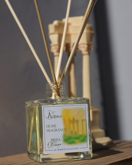 Difusor de aromas com varetas  Brisa do Olimpo  250 ml notas herbais