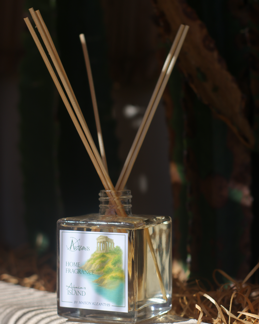 Difusor de aromas com varetas  Afaia´s Island 250 ml notas gourmand