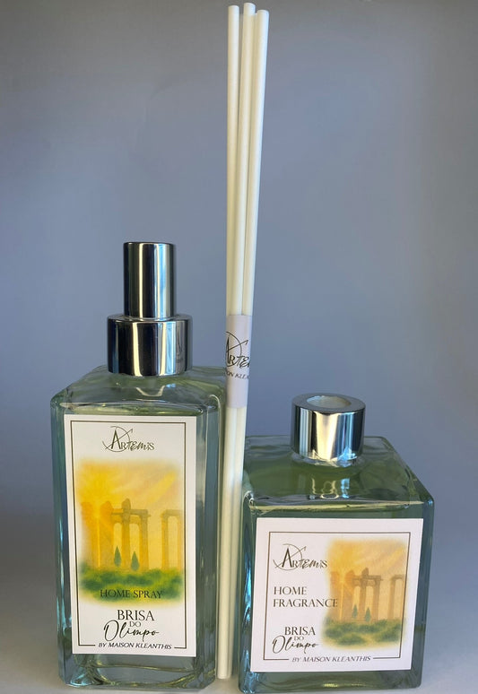 Kit Home Spray e Difusor com varetas Brisa do Olimpo - Alecrim