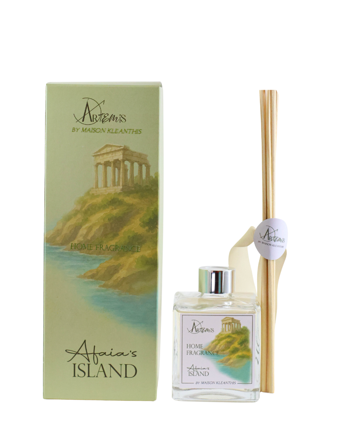 Difusor de aromas com varetas  Afaia´s Island 250 ml notas gourmand
