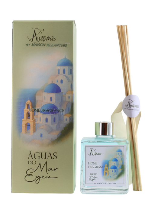 Difusor de aromas com varetas Mar Egeu 250 ml notas oceanicas