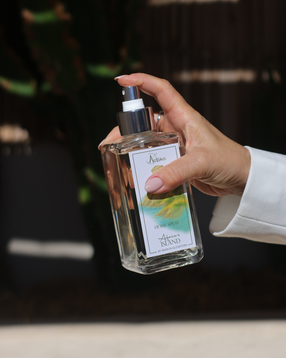 Aromatizador de ambientes spray - Home Spray  Afaia´s Island 250 ml notas gourmand