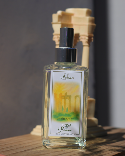 Aromatizador de ambientes spray - Home Spray  Brisa do Olimpo  250 ml notas herbais