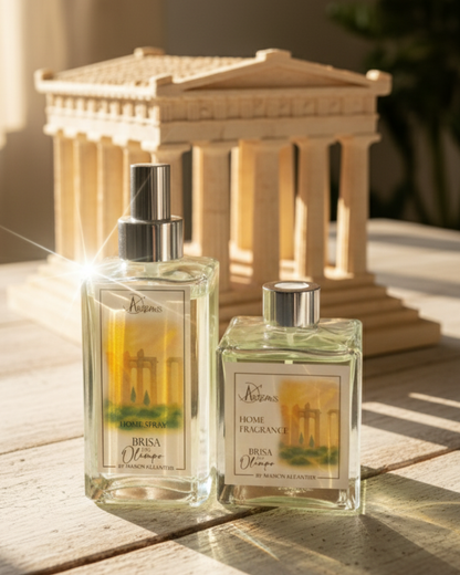 Kit Home Spray e Difusor com varetas Brisa do Olimpo - Alecrim