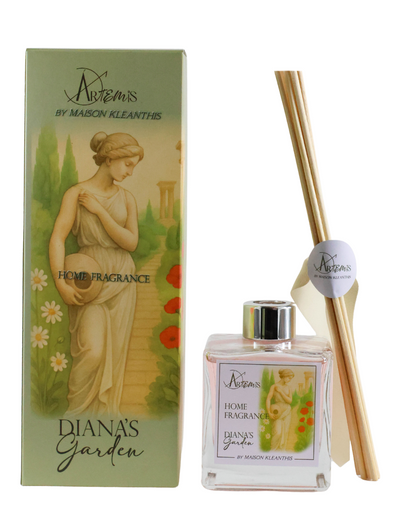 Difusor de aromas com varetas Diana´s Garden 250 ml notas suaves e elegantes