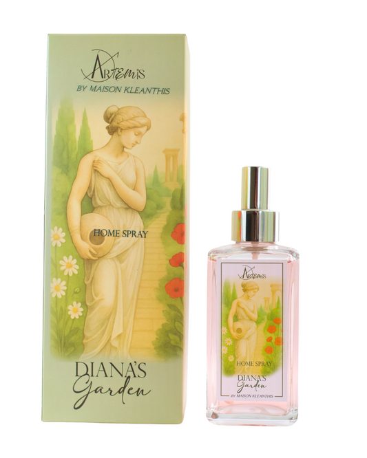 Aromatizador de ambientes spray - Home Spray Diana´s Garden 250 ml notas suaves e elegantes